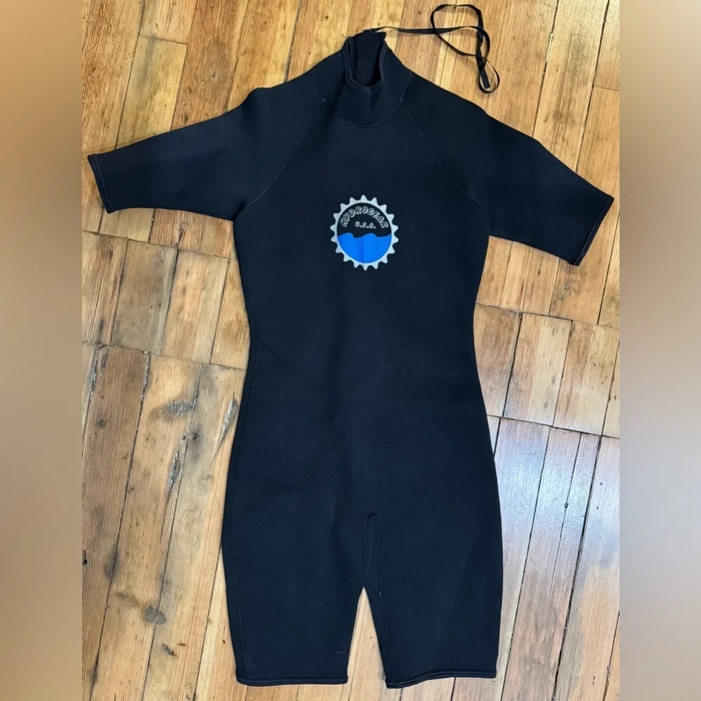 Men's Hydrogear 3.0 MM ML Black Neoprene Shorty Wet-suit